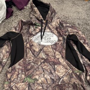 Bass Pro Shops Woodland Camo Pullover